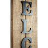 Rustic Wood Welcome Sign